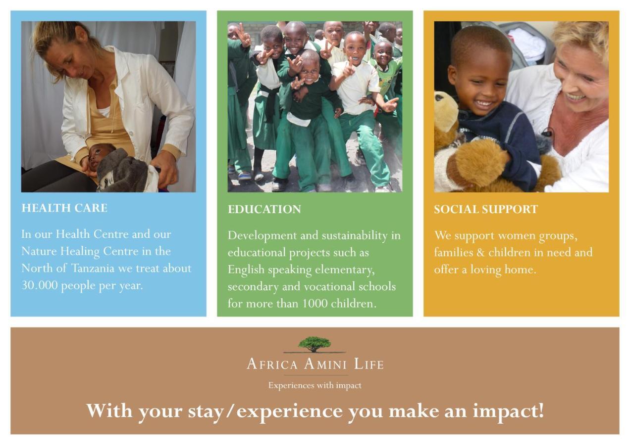 Original Maasai Lodge - Africa Amini Life Engare Nanyuki 외부 사진